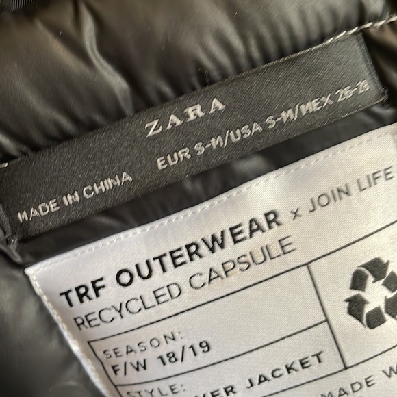 Zara recycled capsule winter jacket - Picture 9 of 11